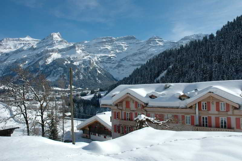 Historic Hotel Du Pillon Les Diablerets Exteriér fotografie