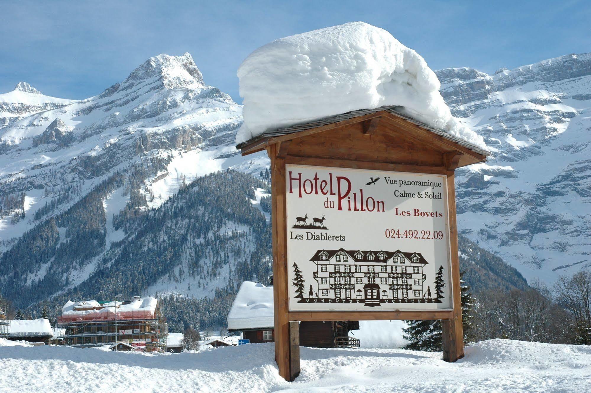 Historic Hotel Du Pillon Les Diablerets Exteriér fotografie