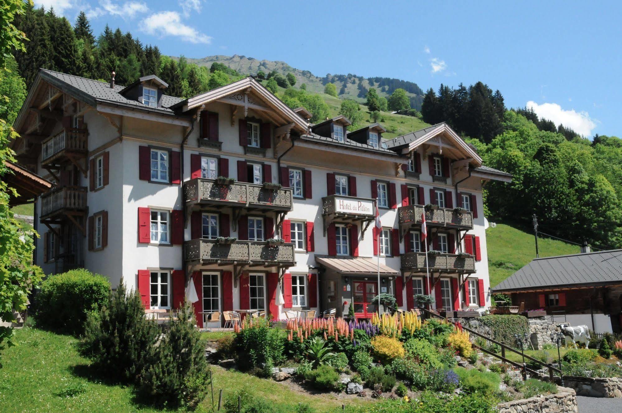 Historic Hotel Du Pillon Les Diablerets Exteriér fotografie